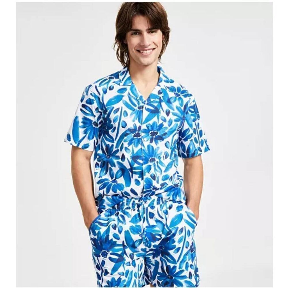 Native Youth Floral Button Down Shirt